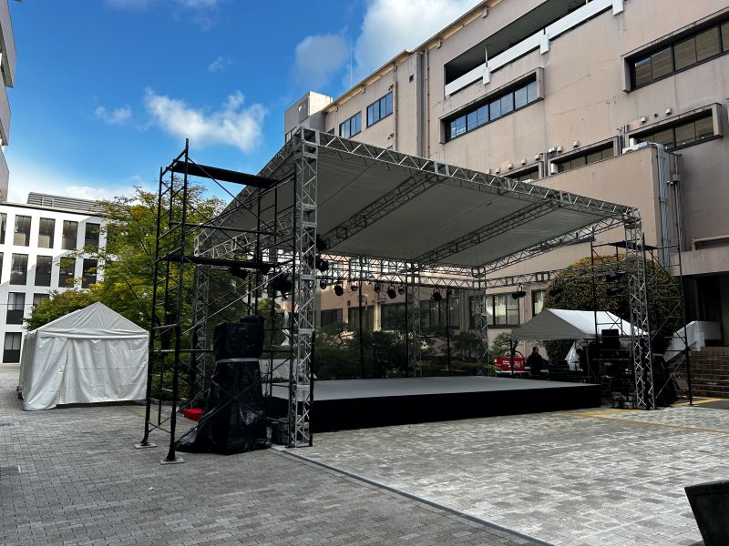 ステージイベントの設営事例